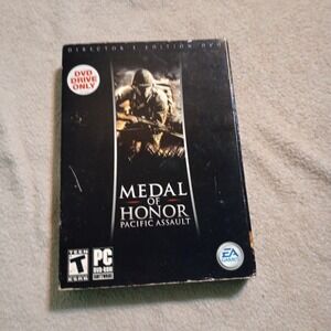 Medal of Honor Pacific Assault Directors Edition PC DVD-ROM 2004 EA Games WWII